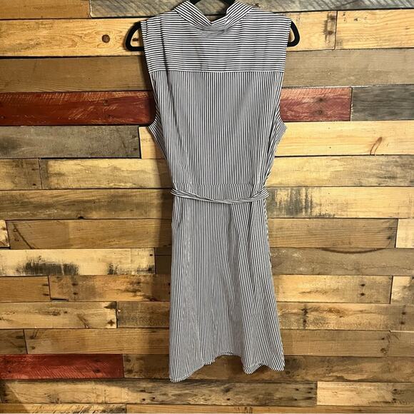 Popsugar Blue And White‎ Stripe Dress Size Large - Picture 2 of 9